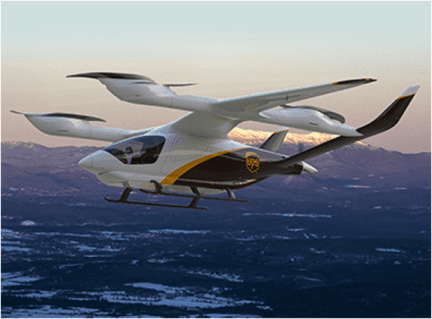 UPS delivery aircraft