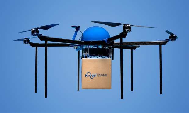 Kroger Tests Drone For Delivering Supermarket Goods To Customers
