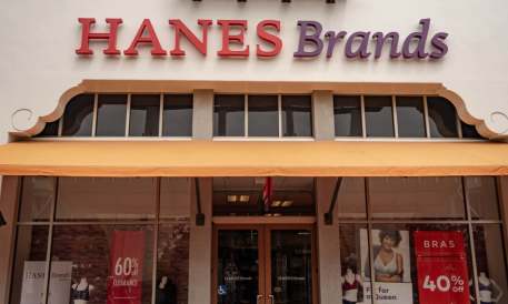 HanesBrands Net Sales Jump 25 Pct