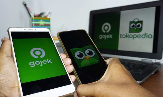 Gojek, tokopedia, merger, super app, indonesia, financial services, payments, delivery