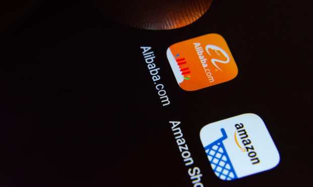 Alibaba and Amazon apps