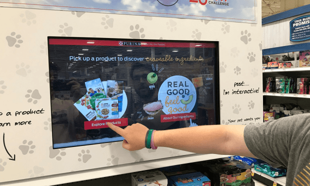 Perch And Purina Team To Give In-Store Shoppers A Web-Like Product Experience