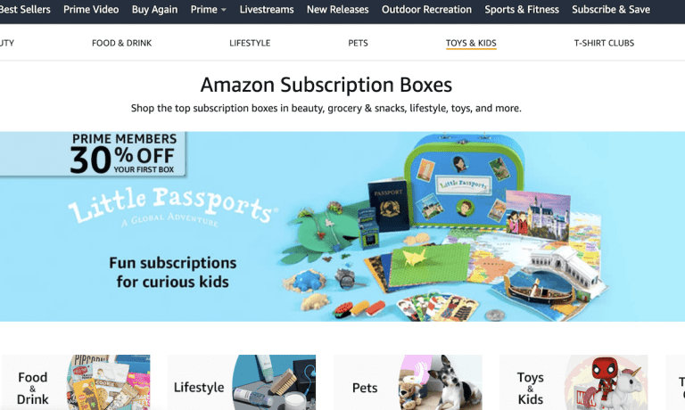 Amazon Subscriptions