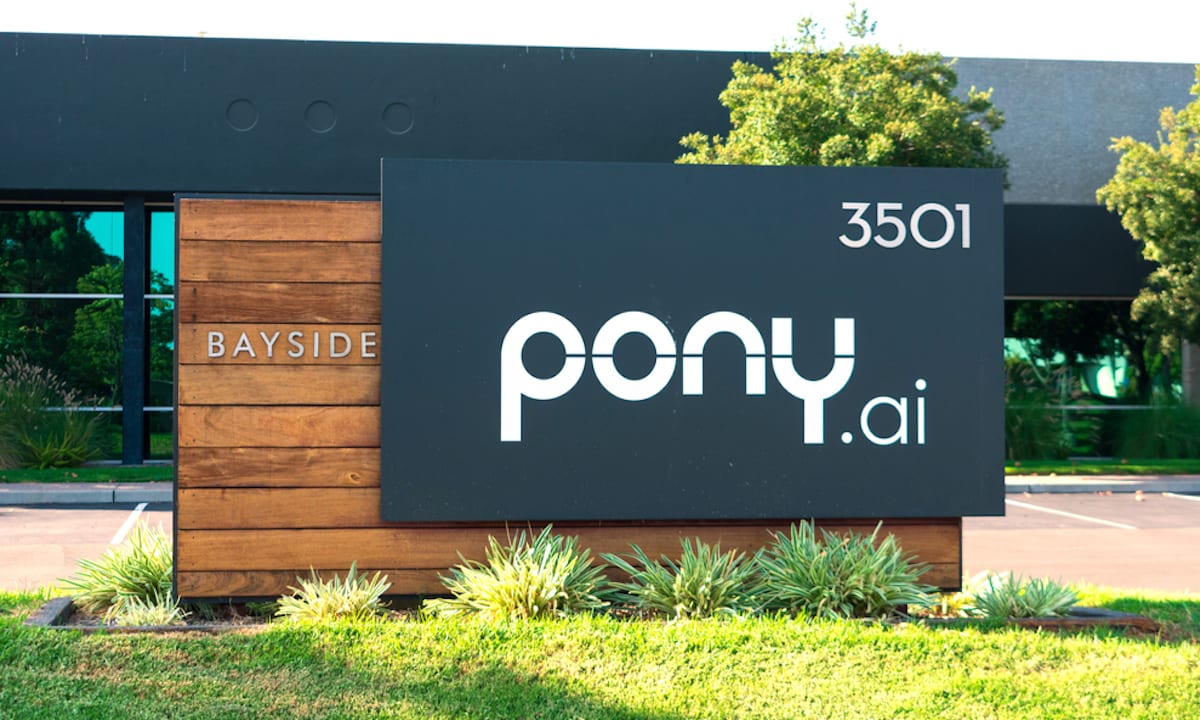Self-Driving Tech Company Pony.ai Considers Going Public