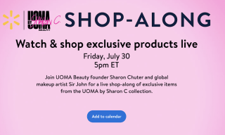 Walmart To Host Online Event To Promote New Makeup, Skincare Line
