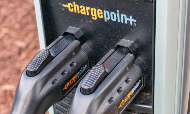 ChargePoint EV charging station