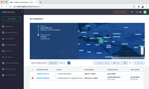 Freightos API Embeds Logistics And Payments Into B2B Marketplaces