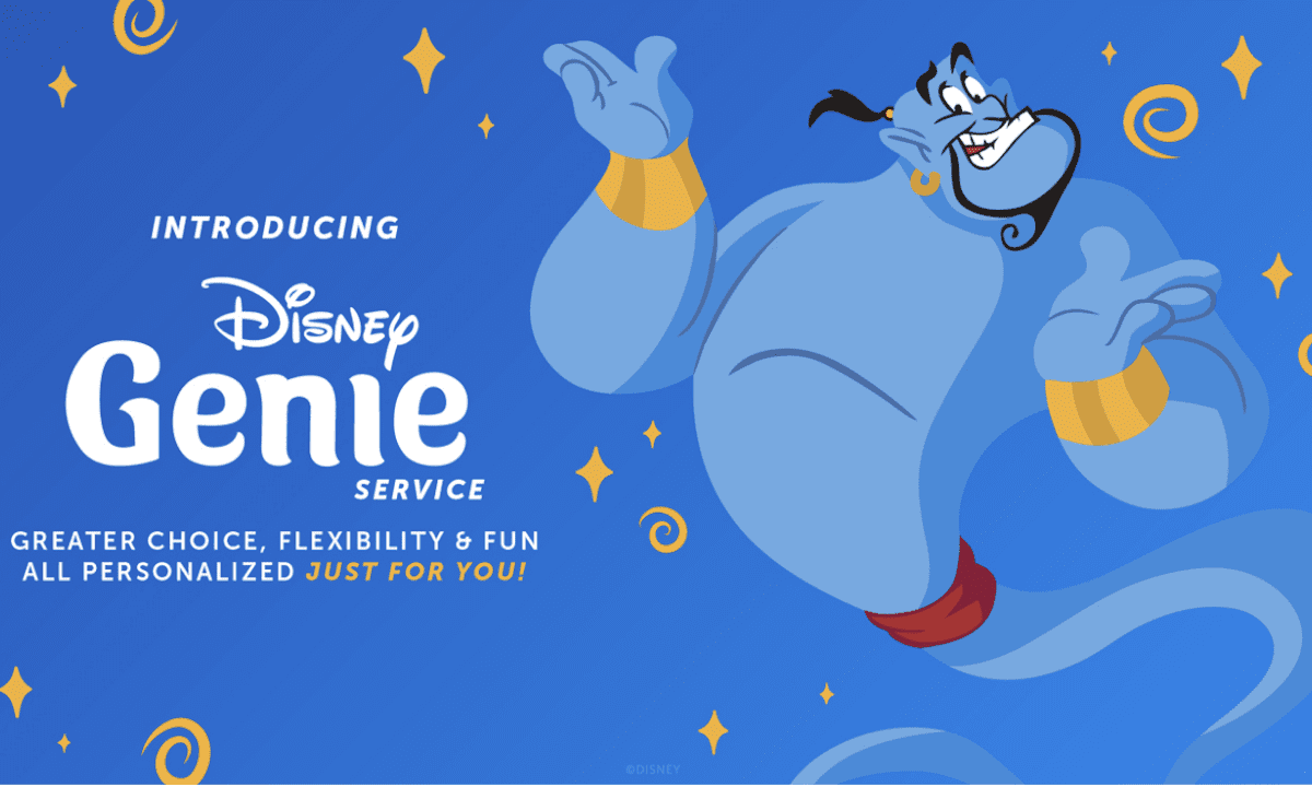Disney Announces New Digital Genie Service