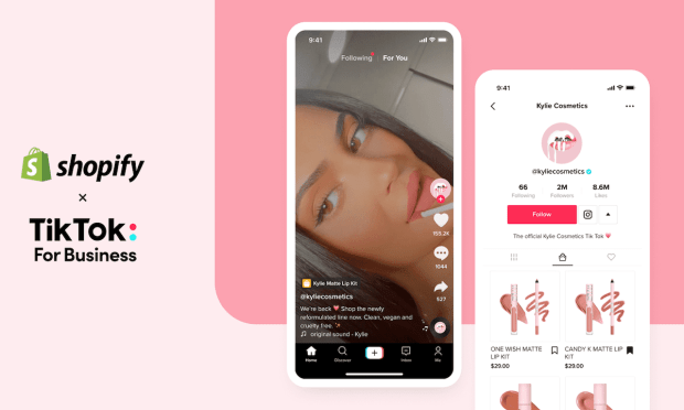 Shopify Launches TikTok In-App Shopping