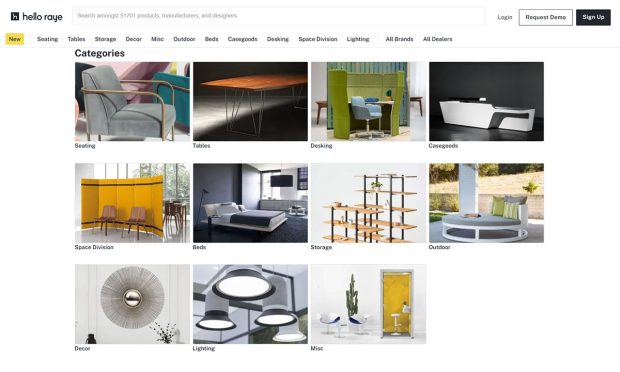B2B Site ‘Hello Raye’ Unveils 3D Rendering SaaS Tool for Furniture Buyers, Manufacturers