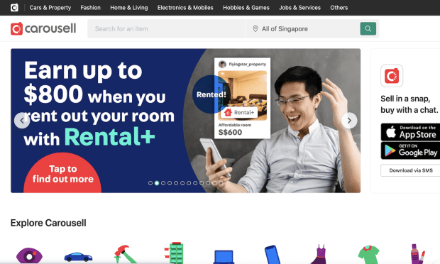 Singapore’s Digital Classifieds Marketplace Carousell Mulls IPO