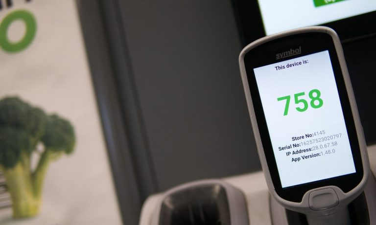 smart shopping cart device