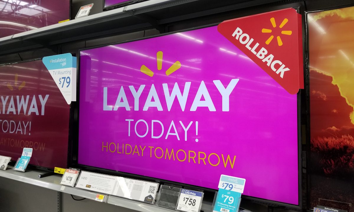 When Will Layaway Start At Walmart 2021