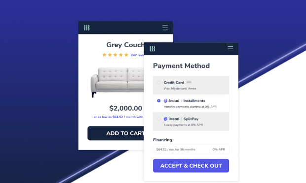 Sezzle, Bread Partner on Loan Program