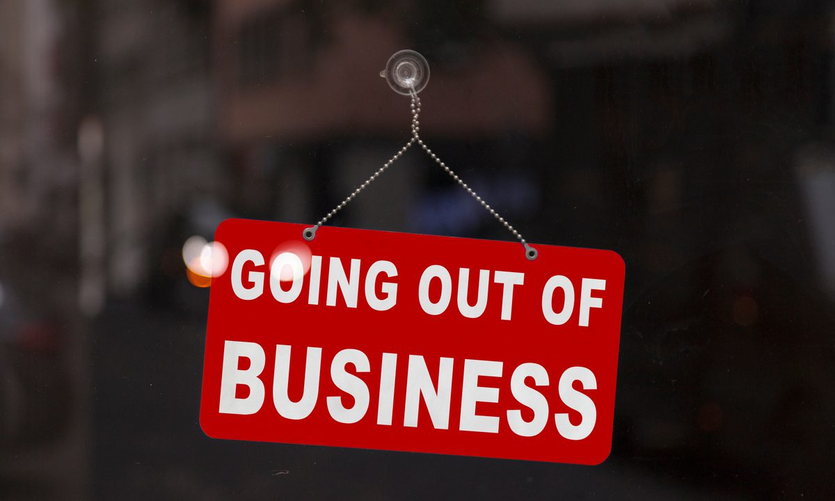 Uptick in Business Bankruptcies Expected