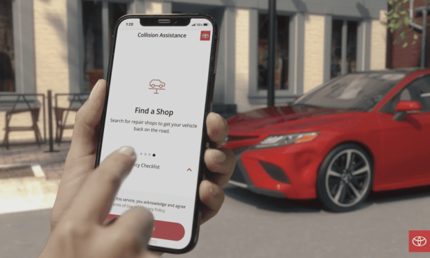 Toyota, Lexus App Walks Drivers Through Post-Collision Process