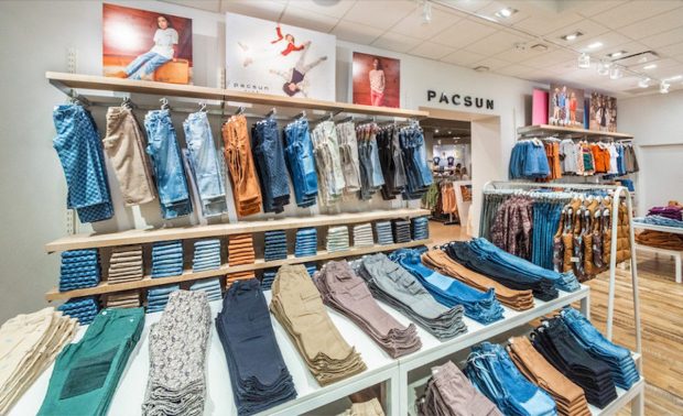 Pacsun, Retail, Footprint, Dedicated Pacsun Kids Stores, mall of america
