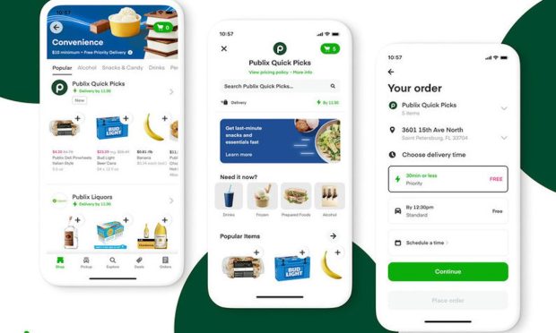 Instacart, Publix Join Forces on Quick Delivery