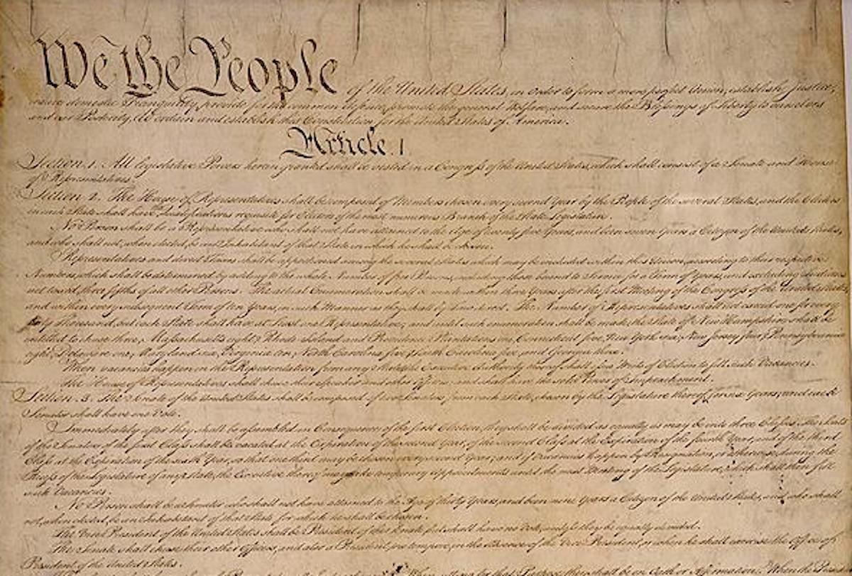Crypto Investor Group Raising Funds to Buy Rare Copy of US Constitution