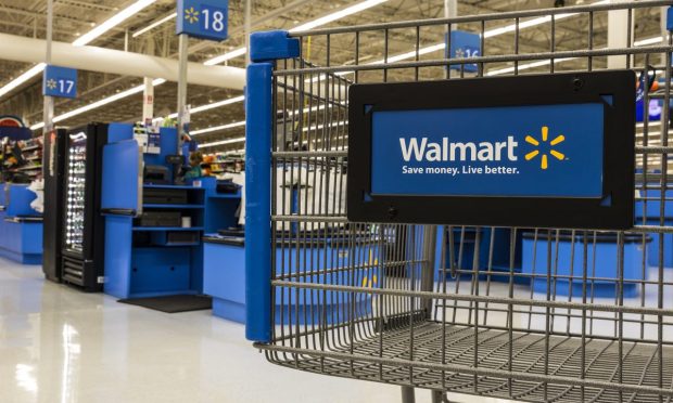 Walmart cart