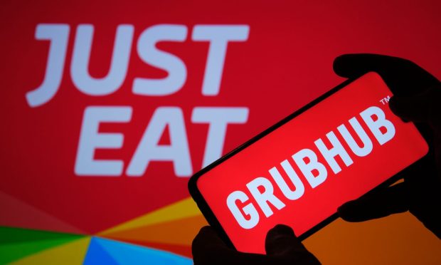 Just Eat Stock Falls CEO Sell Grubhub