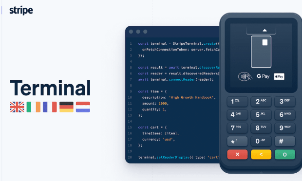 Stripe Offers Its Terminal to UK, EU Businesses