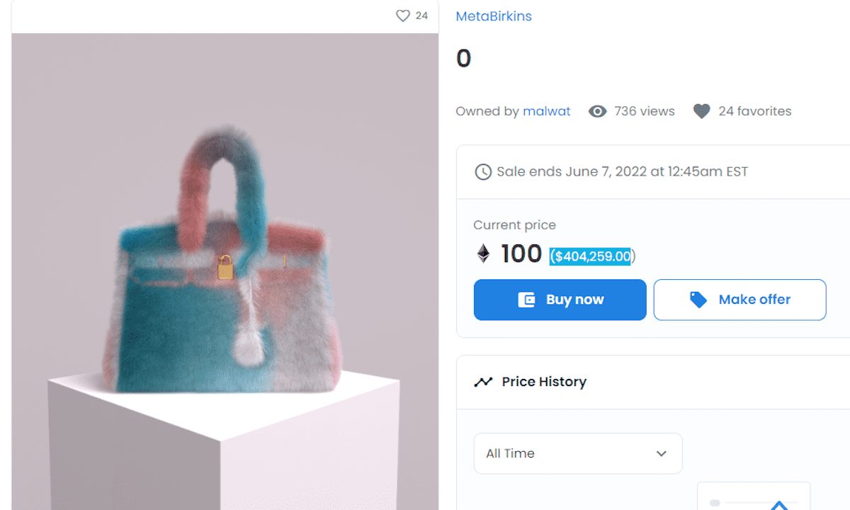 IP-Stealing Artist Gets Burned by His Own Game as Cyber-Sleuths Pirate ‘MetaBirkin’ NFTs