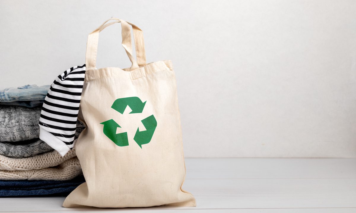 recycled bolsas for retail