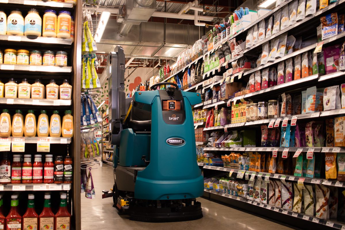 AI Intersects with Floor Scrubbers for Robotic In-store Analytics