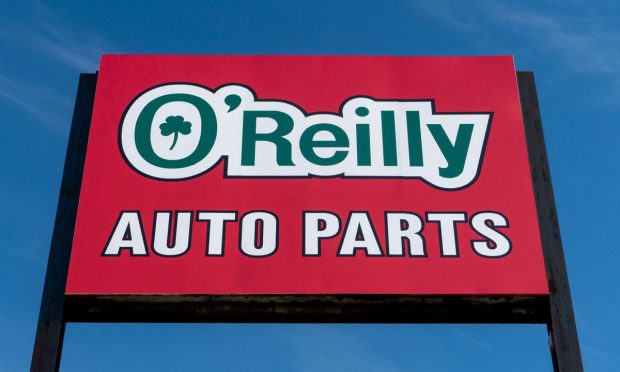 O’Reilly Auto Parts sign