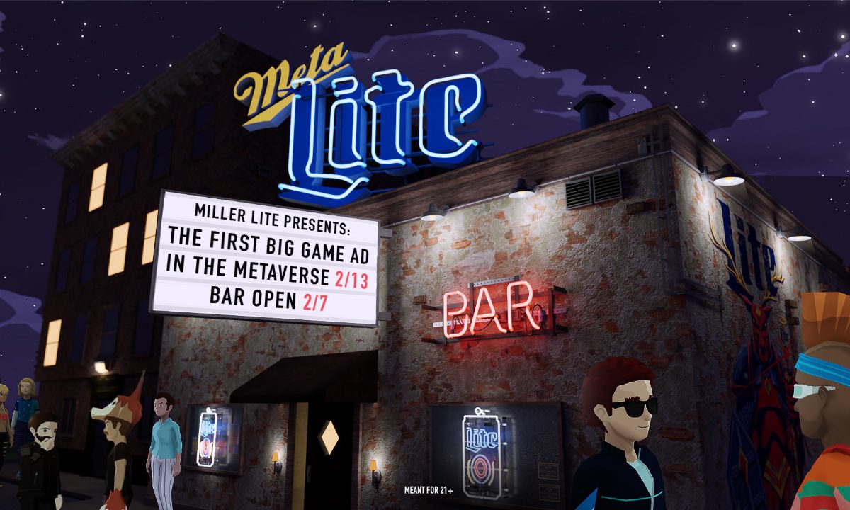 Miller Lite Opens Virtual Bar on Decentraland Before Super Bowl