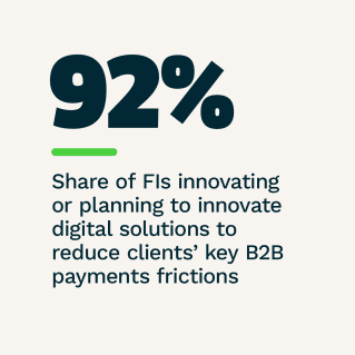 FIS - The Innovation Gap: Meeting The Challenge Of Corporate Payments Modernization - March 2022 - Discover how FIs are innovating to streamline B2B payments for corporate clients