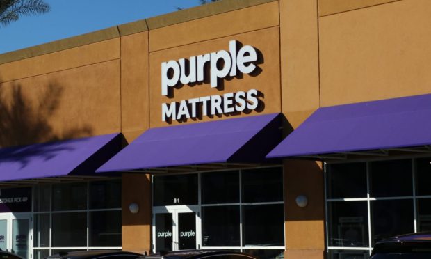 retail, purple mattress, stocks