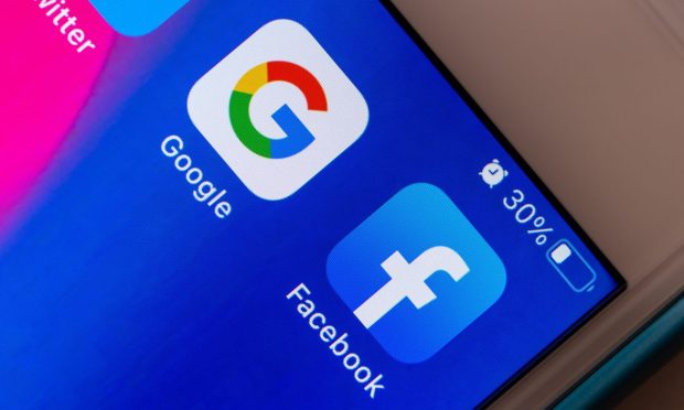 Google and Facebook apps