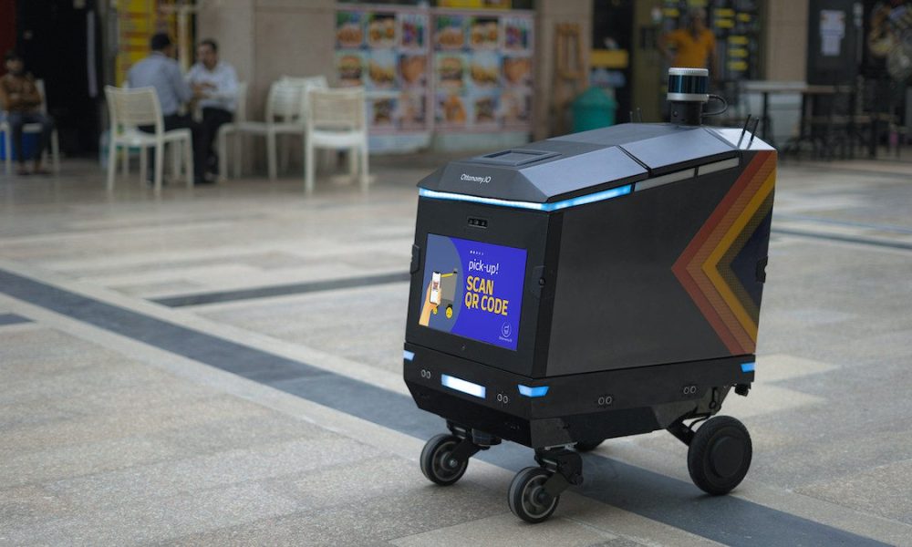 Restaurants Turn to Robots Amid Delivery Demand