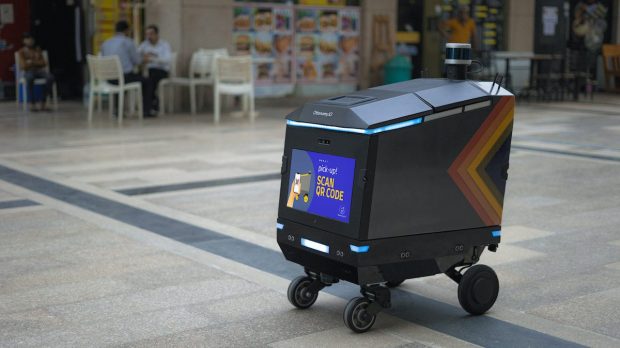 Restaurants Turn to Robots Amid Delivery Demand