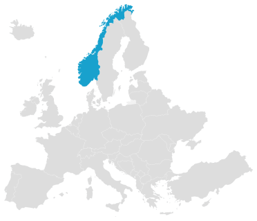 Norway Map Image