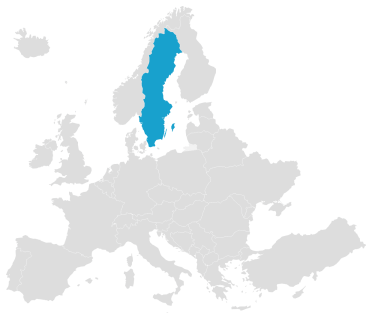 Sweden Map Image