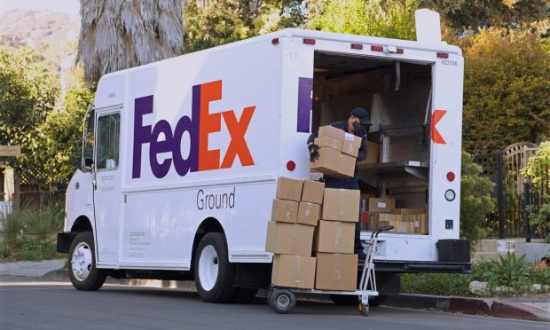 Boxed, FedEx, delivery, grocery, partnership