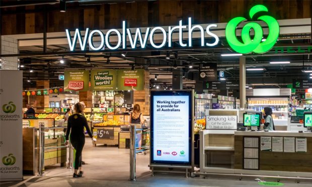 Woolworths, Big W, QR payment