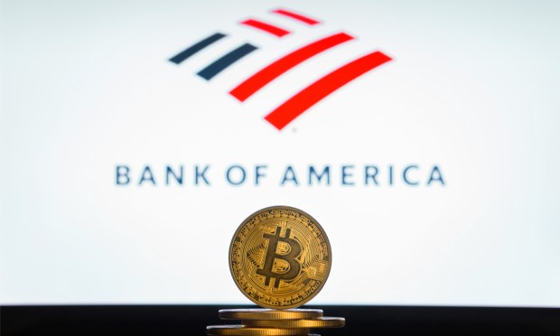 Bank of America, cryptocurrency, users