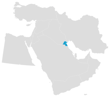 Kuwait Map Image