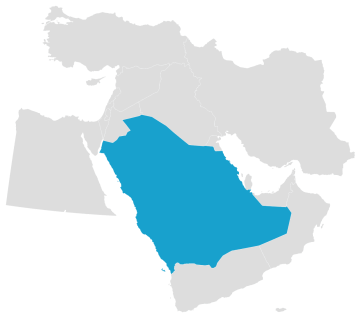 Saudi Arabia Map Image