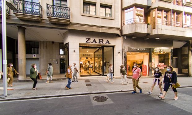 Inditex Boosted By Zara Foot Traffic Increase, Unbowed on Online Sales Goals