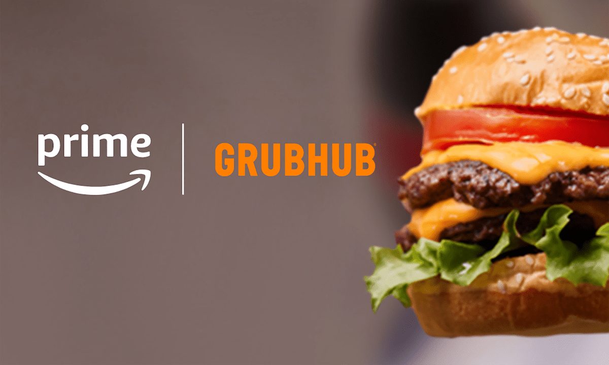Grubhub Deal Gives Amazon New Ammo in Walmart Food Fight