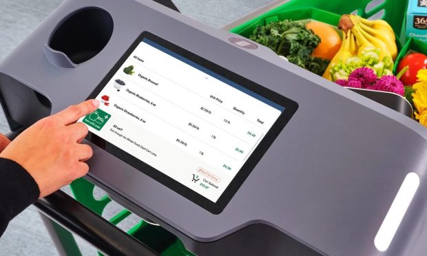 amazon whole foods smart cart