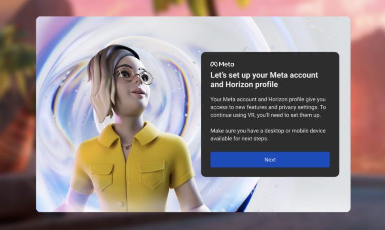 Meta, metaverse, login, Facebook, VR