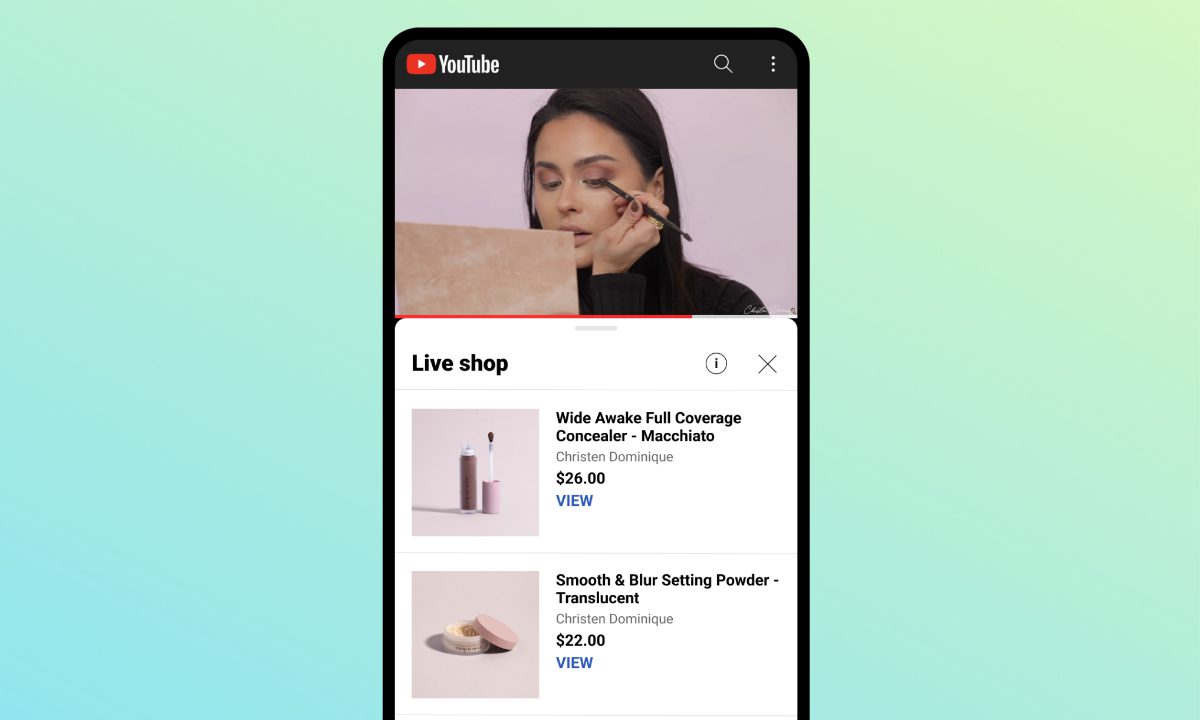 Shopify Teams With YouTube for Shopping Features