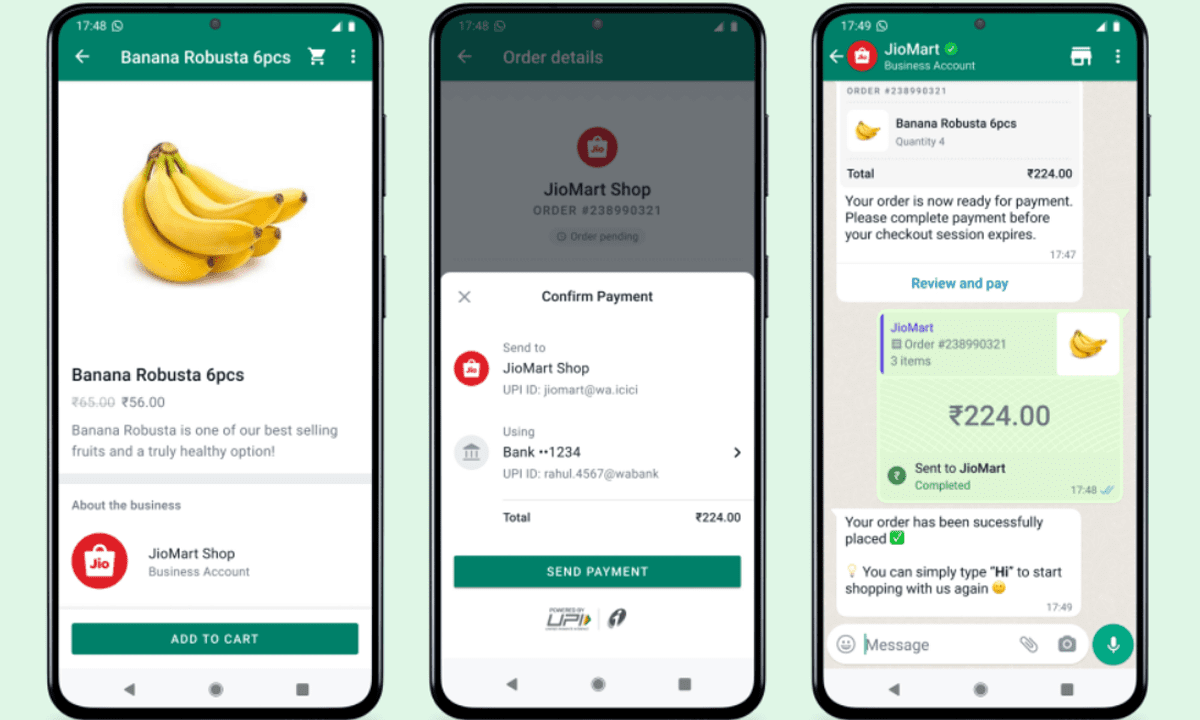 Meta Leverages India’s JioMart Grocery to Create Connected Commerce Ecosystem