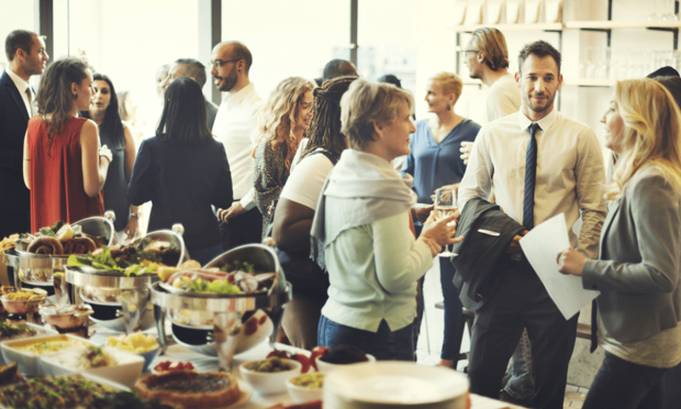 Caterers See Boost As Companies Use Free Lunch to Get Workers Back In Office